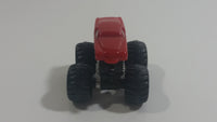 Unknown Brand Red Monster Truck #65 Miniature Plastic Die Cast Toy Car Vehicle