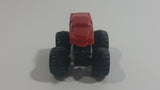 Unknown Brand Red Monster Truck #65 Miniature Plastic Die Cast Toy Car Vehicle