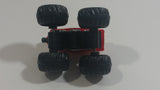 Unknown Brand Red Monster Truck #65 Miniature Plastic Die Cast Toy Car Vehicle