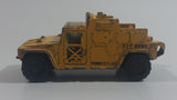 2006 Matchbox Off-Road Hummer Yellow Die Cast Toy SUV Car Vehicle