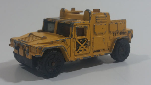 2006 Matchbox Off-Road Hummer Yellow Die Cast Toy SUV Car Vehicle