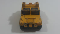 2006 Matchbox Off-Road Hummer Yellow Die Cast Toy SUV Car Vehicle