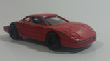 Vintage Majorette No. 280 Ferrari F40 Red Die Cast Toy Car Vehicle Opening Rear Hood 1/58 Scale