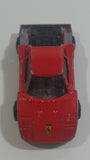 Vintage Majorette No. 280 Ferrari F40 Red Die Cast Toy Car Vehicle Opening Rear Hood 1/58 Scale