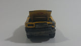 Vintage Majorette Ford Thunderbird No. 217 Yellow Gambler #4 Die Cast Toy Car Vehicle With Opening Hood 1/67 Scale