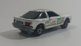 Vintage Majorette Toyota Celica 2.0GT No. 249 White Star Racing Team RD #307 Die Cast Toy Car Vehicle With Opening Doors 1/58 Scale