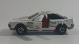 Vintage Majorette Toyota Celica 2.0GT No. 249 White Star Racing Team RD #307 Die Cast Toy Car Vehicle With Opening Doors 1/58 Scale