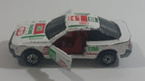 Vintage Majorette Toyota Celica 2.0GT No. 249 White Star Racing Team RD #307 Die Cast Toy Car Vehicle With Opening Doors 1/58 Scale