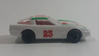 Rare Majorette Novacar No. 103 Chevrolet Corvette Grand Prix #23 White Die Cast Plastic Body Toy Race Car Vehicle