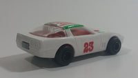 Rare Majorette Novacar No. 103 Chevrolet Corvette Grand Prix #23 White Die Cast Plastic Body Toy Race Car Vehicle