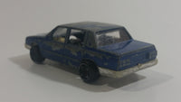 Vintage Summer Marz Karz Volvo 760 Sedan #1 Blue No. 8802 Die Cast Toy Car Vehicle Made in China