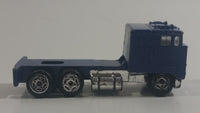 Summer Marz Karz No. S8567 Kenworth K100 Semi Tractor Truck Dark Blue 1/90 Scale Die Cast Toy Car Vehicle