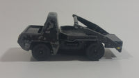 Vintage PlayArt Dump Truck Black Die Cast Toy Car Vehicle Missing the Bin and Windshield - Hong Kong