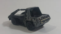 Vintage PlayArt Dump Truck Black Die Cast Toy Car Vehicle Missing the Bin and Windshield - Hong Kong