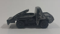 Vintage PlayArt Dump Truck Black Die Cast Toy Car Vehicle Missing the Bin and Windshield - Hong Kong