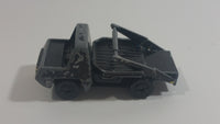 Vintage PlayArt Dump Truck Black Die Cast Toy Car Vehicle Missing the Bin and Windshield - Hong Kong