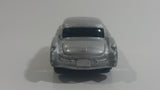 Maisto '57 Chevrolet Corvette Silver Grey With Red Stripe Die Cast Toy Car Vehicle