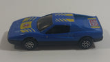 Yatming No. 802 Ferrari 328 GTB Blue #2 Die Cast Toy Super Dream Car Vehicle