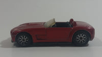 2006 Matchbox MBX Metal Ford Shelby Cobra Concept Metalflake Deep Red Die Cast Toy Car Vehicle