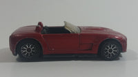 2006 Matchbox MBX Metal Ford Shelby Cobra Concept Metalflake Deep Red Die Cast Toy Car Vehicle