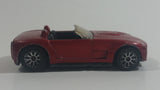 2006 Matchbox MBX Metal Ford Shelby Cobra Concept Metalflake Deep Red Die Cast Toy Car Vehicle