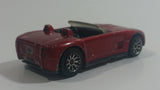 2006 Matchbox MBX Metal Ford Shelby Cobra Concept Metalflake Deep Red Die Cast Toy Car Vehicle