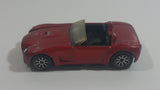 2006 Matchbox MBX Metal Ford Shelby Cobra Concept Metalflake Deep Red Die Cast Toy Car Vehicle