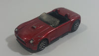 2006 Matchbox MBX Metal Ford Shelby Cobra Concept Metalflake Deep Red Die Cast Toy Car Vehicle