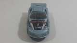 2002 Hot Wheels Pontiac IROC Firebird Silver Blue Die Cast Toy Race Car Vehicle