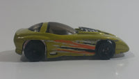 2002 Hot Wheels Silhouette II Antifreeze Green Wheels Die Cast Toy Car Vehicle