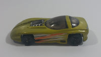 2002 Hot Wheels Silhouette II Antifreeze Green Wheels Die Cast Toy Car Vehicle