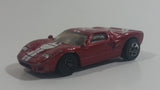 2007 Hot Wheels All Stars Ford GT - 40 Dark Red #22 Die Cast Toy Race Car Vehicle