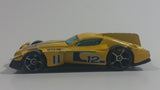 2009 Hot Wheels Track Legends Formul8r Yellow Die Cast Toy Car Vehicle