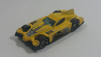 2009 Hot Wheels Track Legends Formul8r Yellow Die Cast Toy Car Vehicle