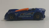 2015 Hot Wheels Monoposto Blue Die Cast Toy Car Vehicle