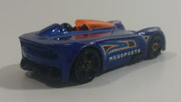 2015 Hot Wheels Monoposto Blue Die Cast Toy Car Vehicle