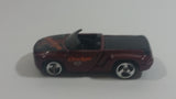 2001 Hot Wheels Company Cars Dodge Sidewinder Truck Burgundy Die Cast Toy Car Vehicle