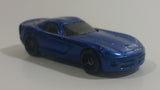 2006 Hot Wheels First Editions 2006 Dodge Viper Coupe Metalflake Blue Die Cast Toy Car Vehicle