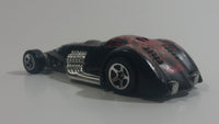 2003 Hot Wheels Heat Fleet Hammered Coupe Satin Black Die Cast Toy Car Hot Rod Vehicle