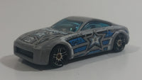 2003 Hot Wheels Nissan Z John Brown 004 Sheriff Police Cop Flat Grey Die Cast Toy Car Vehicle