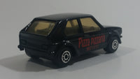 Maisto VW Golf GTI Pizza Pizzaria 967-1111 Black Die Cast Toy Car Vehicle