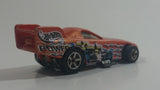 2000 Hot Wheels Speed Blaster Pontiac Firebird Funny Car Metalflake Orange Die Cast Toy Car Vehicle