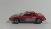 1987 Hot Wheels The Hot Ones Pontiac Fiero 2M4 Red Die Cast Toy Sports Car Vehicle - GHO