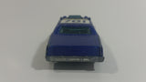 1985 Hot Wheels Sheriff Patrol Metalflake Blue Die Cast Toy Cop Police Car Vehicle