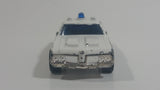 Vintage 1977 Hot Wheels Olds 442 Police Cruiser White Die Cast Toy Car Vehicle BW Hong Kong