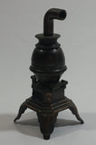 Vintage 1976 Durham Industries Holly Hobbie "Old Fashioned Collectors Miniatures" No. 9 Die Cast Metal Antique Pot Belly Stove