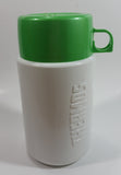 2001 Thermos Brand Warner Bros Looney Tunes Taz Tasmanian Devil Cartoon Character Bright Green Plastic Lunch Box with 10 oz. Thermos Bottle