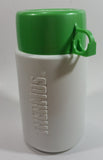 2001 Thermos Brand Warner Bros Looney Tunes Taz Tasmanian Devil Cartoon Character Bright Green Plastic Lunch Box with 10 oz. Thermos Bottle