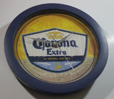 Corona Extra Beer La Cerveza Mas Fina 11" Round Blue Clock