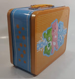 2010 Care Bears Cartoon Characters Embossed Tin Metal Lunch Box